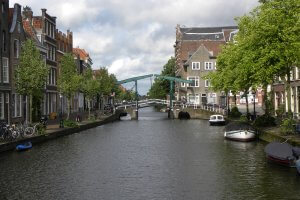 Leiden brug dicht