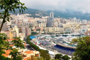 View of Monte Carlo, Monaco